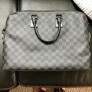 SOLD** -- LOUIS VUITTON Damier Graphite Porte-Documenten Jules